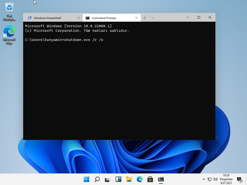 Windows 11 Güvenli Modda Başlatma Yöntemleri 14 Windows%2B11 2021 07 08 17 26 27