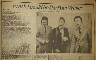 Garry Bushell's review of All Mod Cons by The Jam