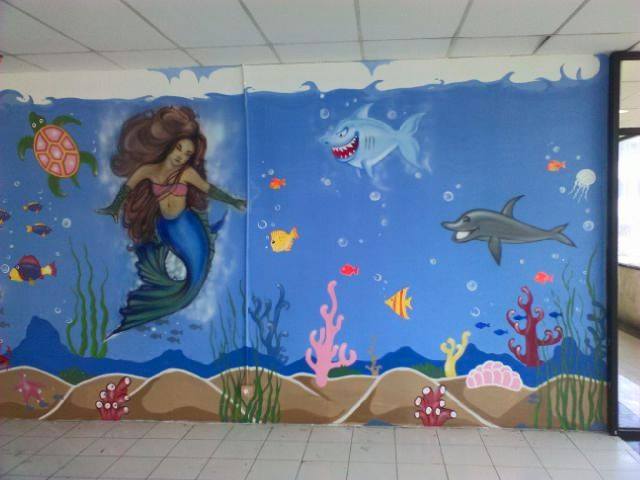 Gambar Lukisan Dinding 3d Keren Banget | Lukisan Dinding Keren