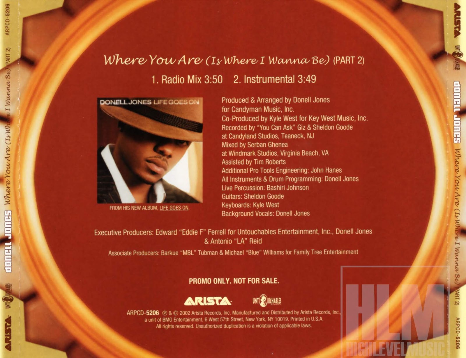 Highest Level Of Music Donell Jones Where You Are Is Where I