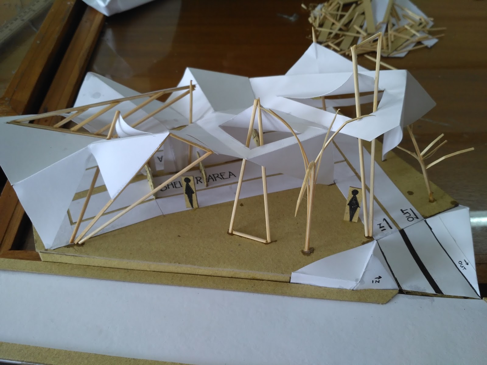 Kumpulan Maket Arsitektur Semester 1 | RAPS Architecture