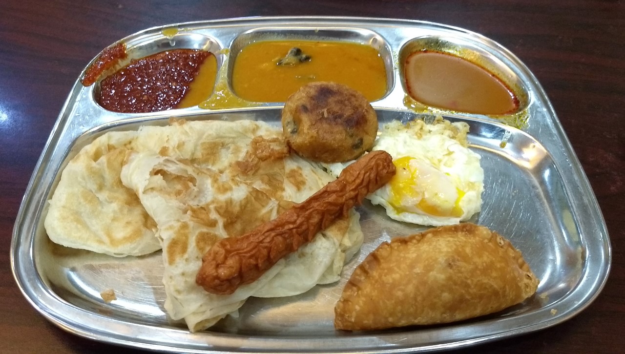 Kuala Lumpur Breakfast at Restoran Tajudin Nasi Beriani Menu In