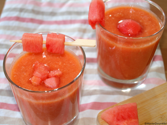 Gazpacho de sandía HortoGourmet
