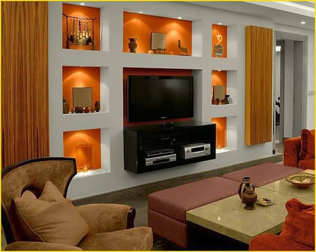 Wall Niche design ideas for modern home interior wall decoration