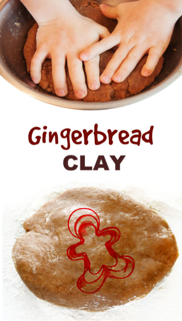 Make your own ornaments for the tree using this easy gingerbread clay recipe.  This clay is great for all sorts or arts and crafts & makes the entire house smell amazing! #gingerbreadrecipe #gingerbreadman #gingerbreadcrafts #gingerbreadclay #gingerbreadplaydough #gingerbreaddecorations #gingerbreadornaments #christmascrafts #ornamentsdiychristmas #growingajeweledrose #activitiesforkids