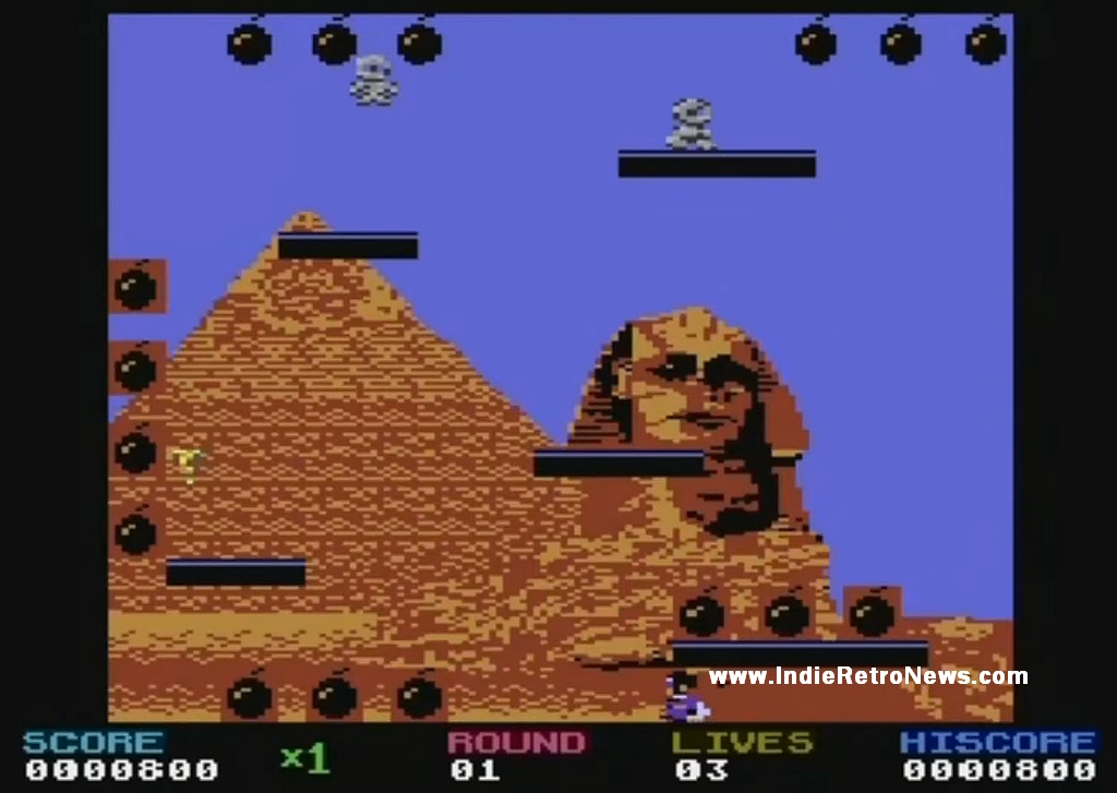 Gacek Another Bomb Jack port for the Atari XL/XE gets a second tease