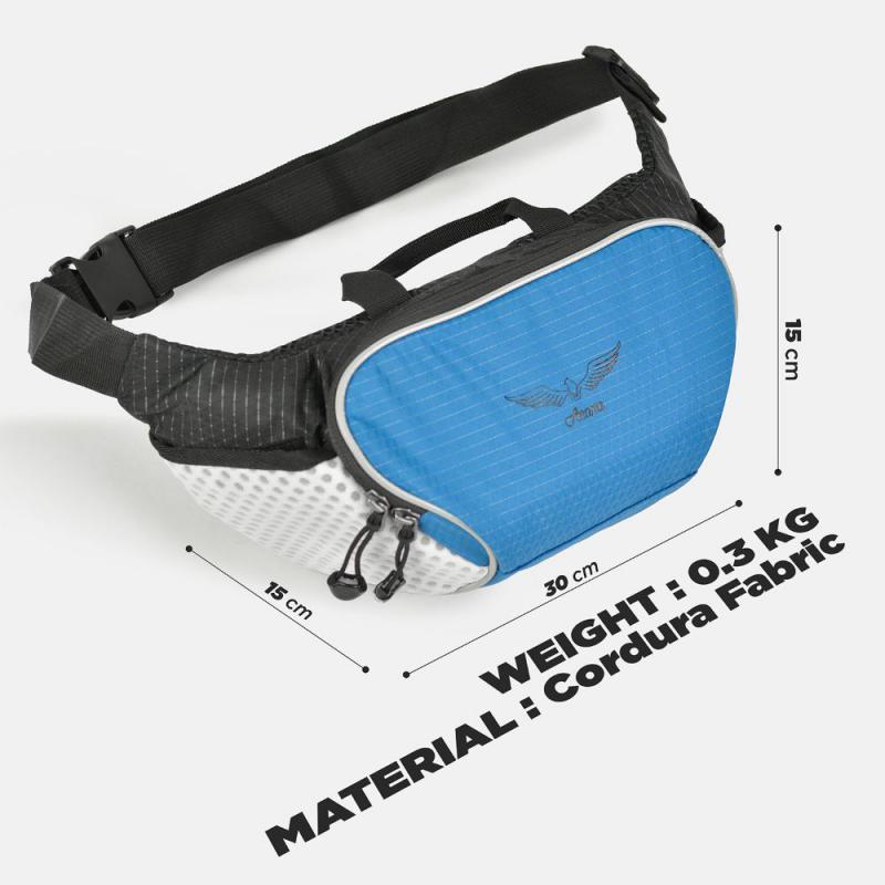 Túi Đeo Chéo/ Túi Bao Tử Đa Năng Acara Locust - Blue 15 tui bao tu da nang acara locust 5