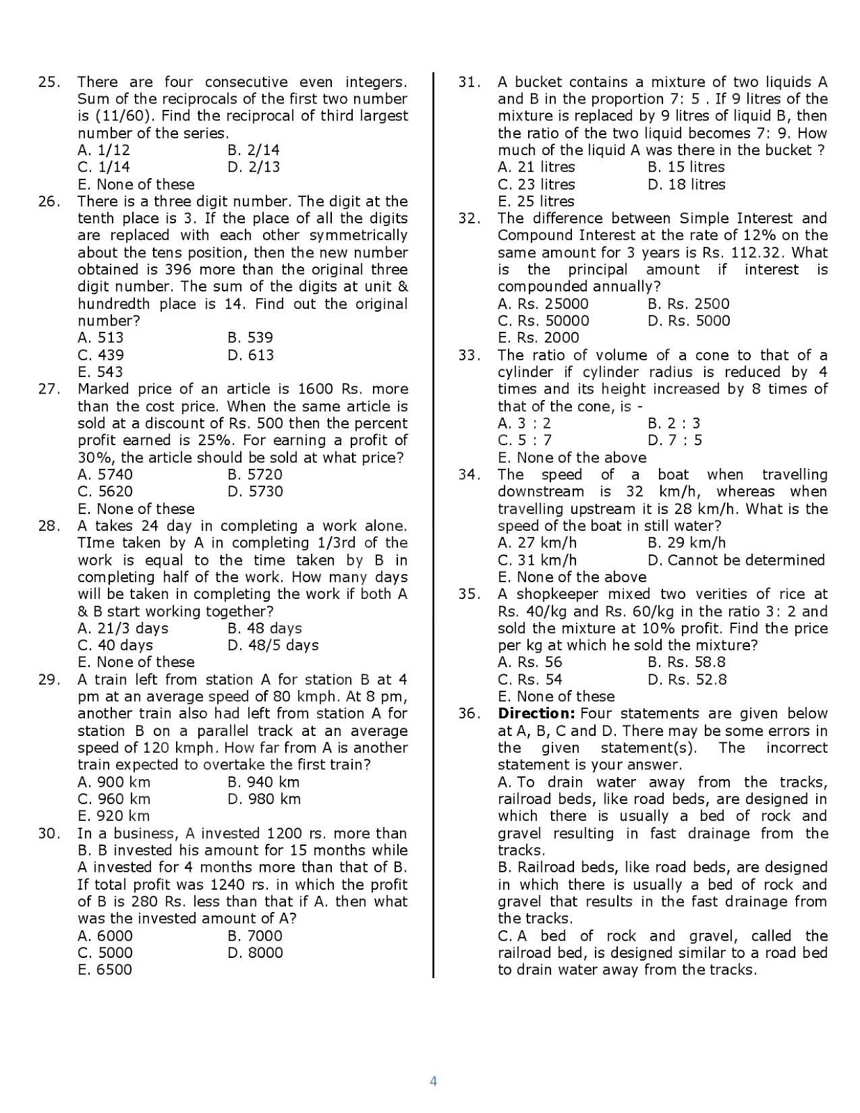IBPS PO Prelims Question Paper 2017 Download PDF IBPS PO Prelims Question Paper 2017 Download PDF