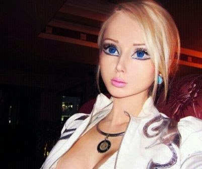 Valeria Lukyanova wanita boneka barbies