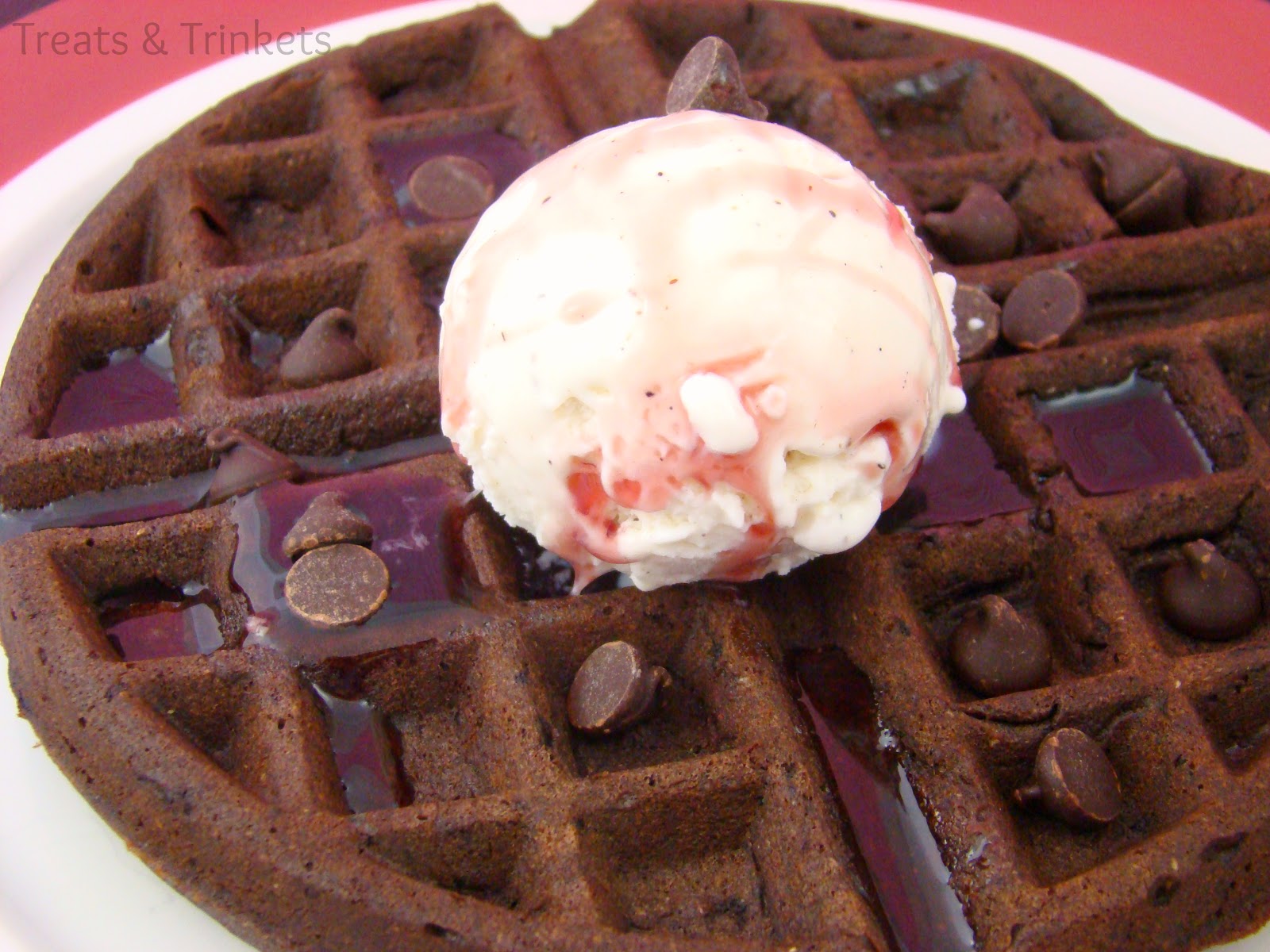 Treats & Trinkets Whole Wheat Brownie Waffles