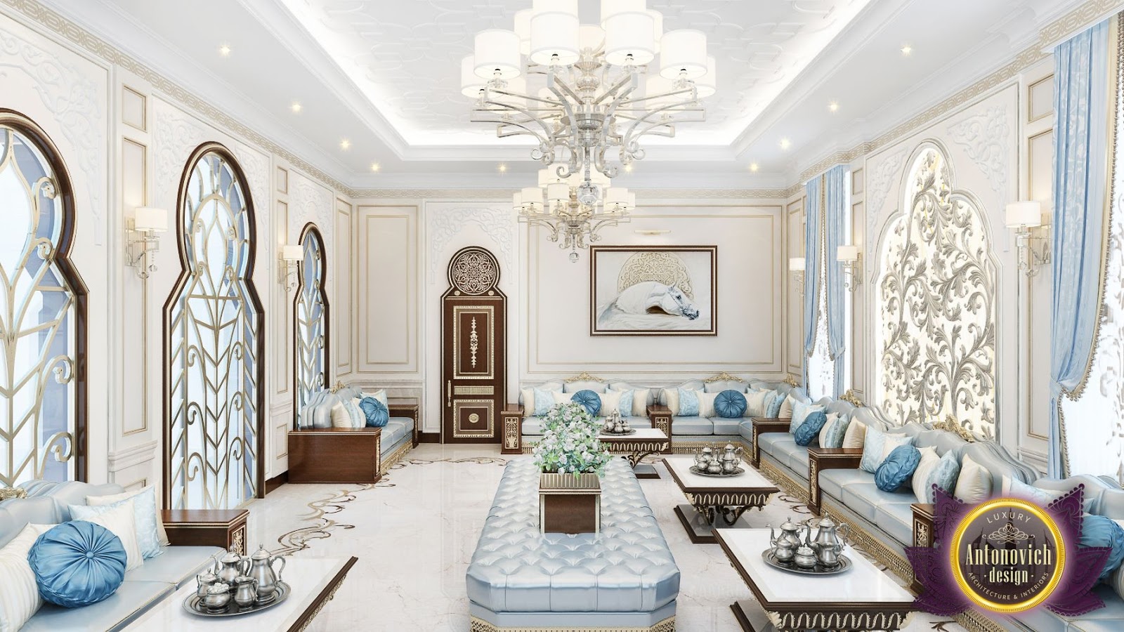 LUXURY ANTONOVICH DESIGN UAE: Living room design ideas in Arabic ... LUXURY ANTONOVICH DESIGN UAE: Living room design ideas in Arabic ...