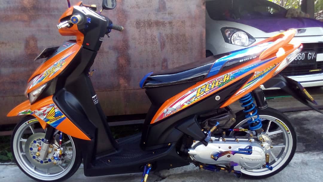 Ide Modifikasi Vario 110 Karbu Babylook Simple Terviral