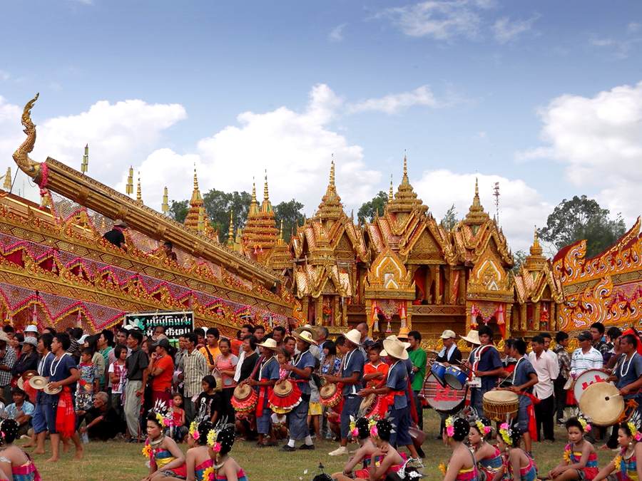 Yasothon Rocket Festival Thailand Rocket Festival (Bun Bang Fai)