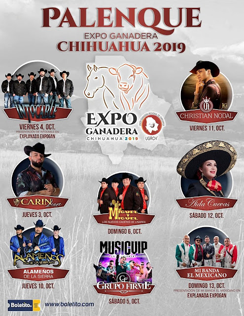palenque feria ganadera chihuahua 2019