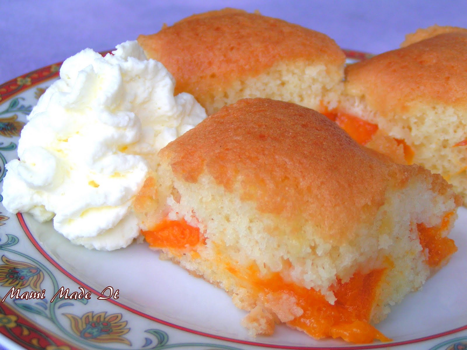 Mami Made It: Apricot Cake - Marillenkuchen