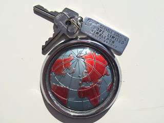 Key fob for the Wimbledon branch of L F Dove