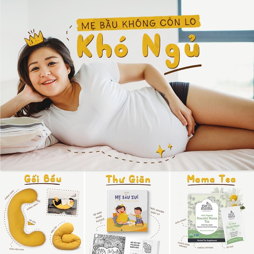 [A159] Tại sao hơn 1 triệu mẹ bầu mua gối dành cho bà bầu mỗi năm