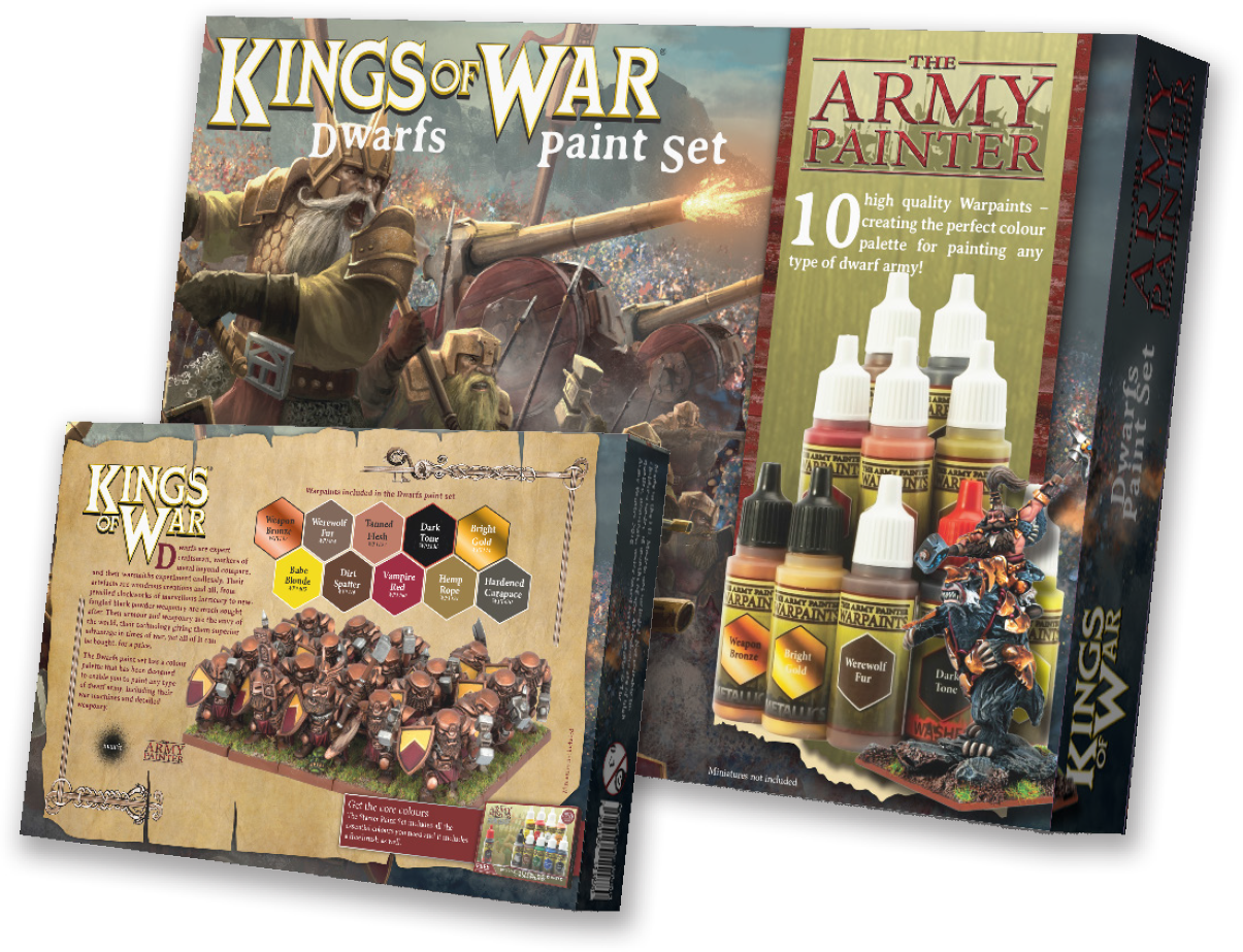 Wargame News and Terrain The Army Painter New Fantasy Kings of War