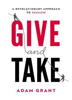Give and Take Book Pdf
