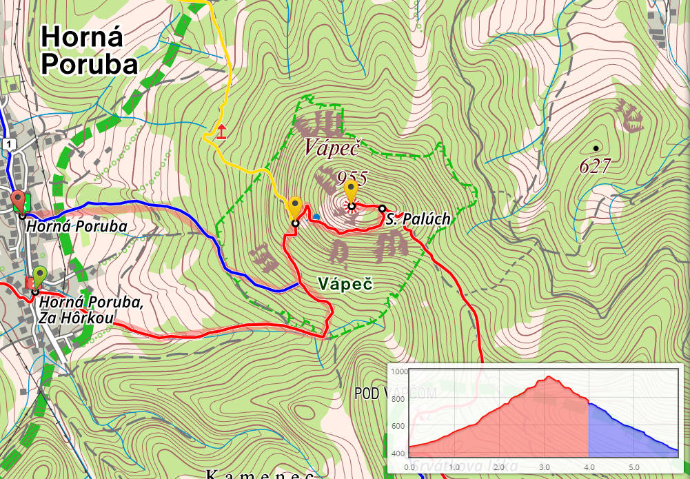 Horná poruba Vápeč Horná Poruba 19.6.2021