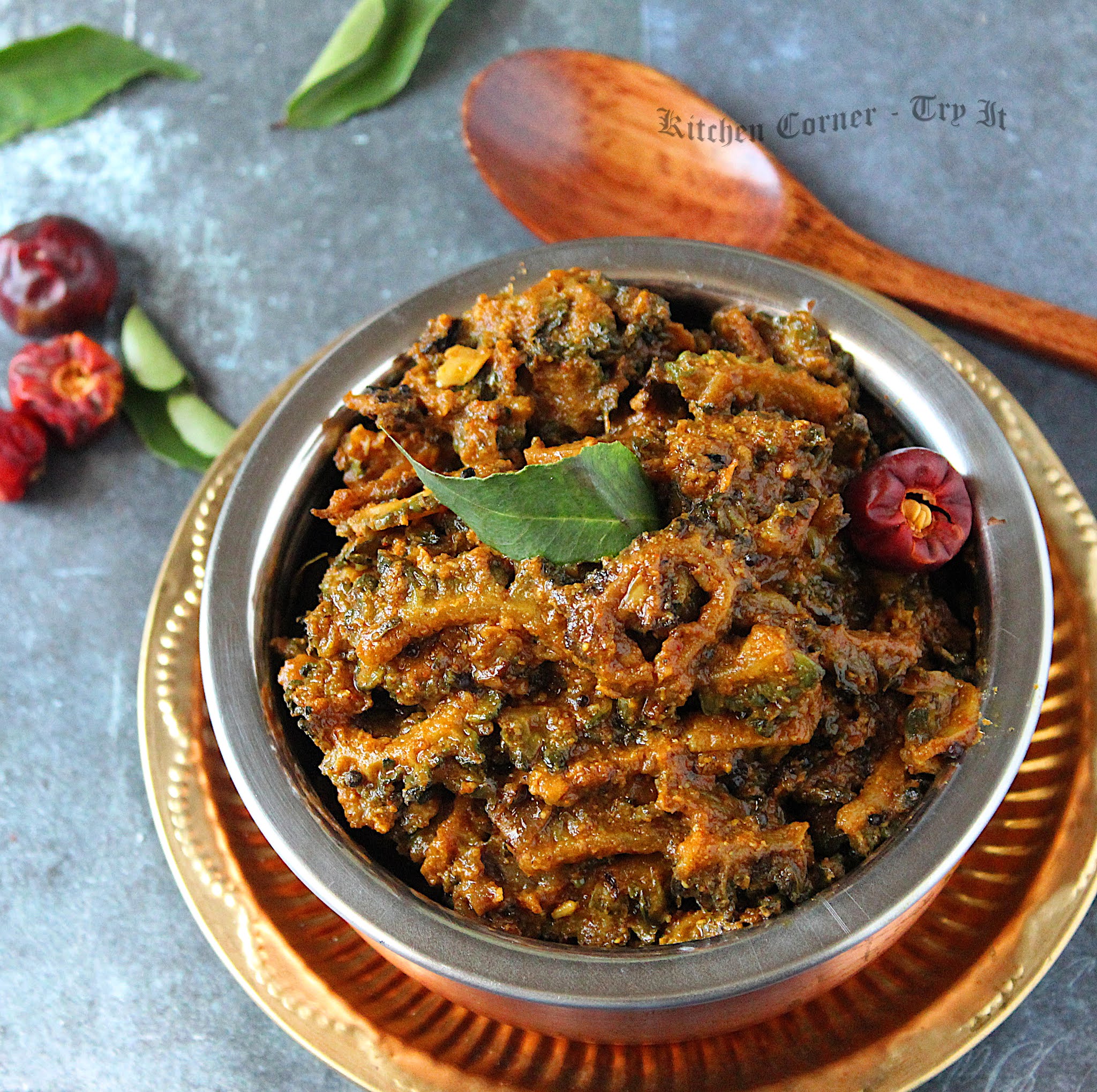 Pavakka Mathura Curry/ Sweet Bitter gourd Curry