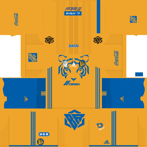 Uniforme Personalizado de Tigres UANL para DLS & FTS