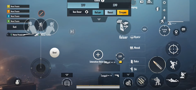 Settingan Control PUBG 2 Jari Kode Layout PUBG 2 Jari Terbaik