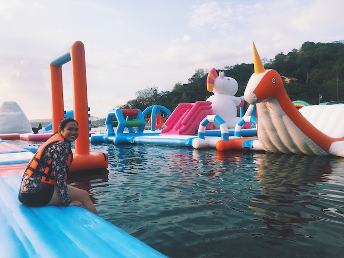Надувной аквапарк Aquafun