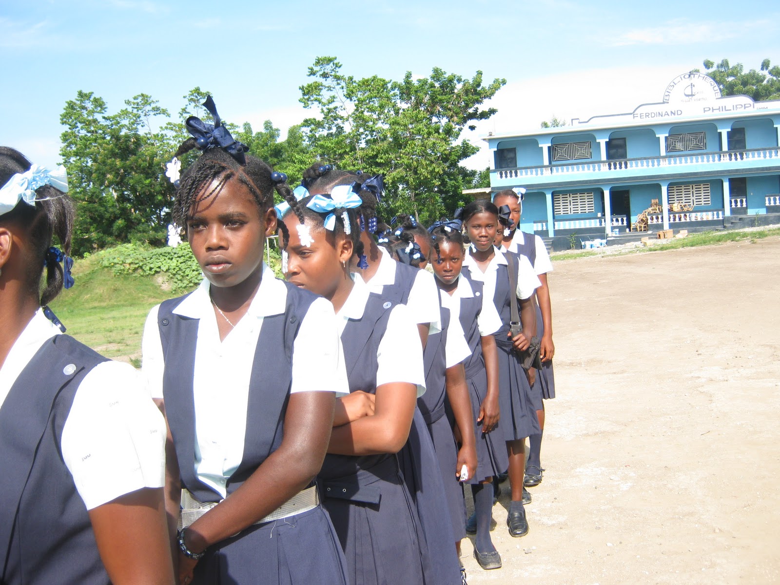 Mercy Beyond Borders Blog Lining up for Education in Haiti