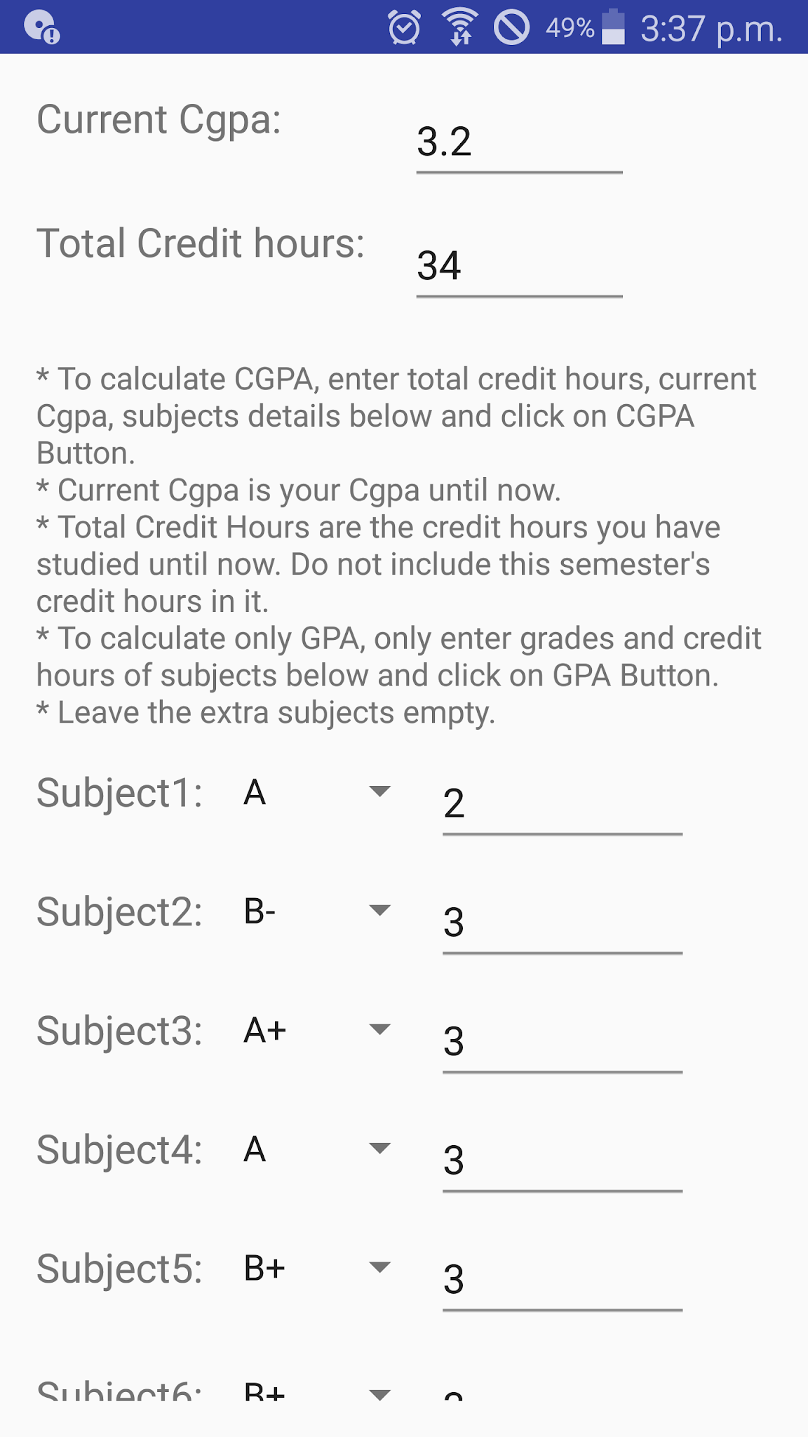 How to calculate GPA and CGPA for UOG students. How to calculate GPA