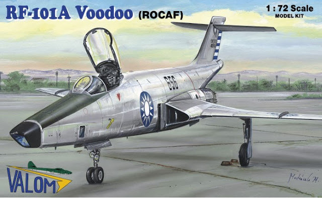 1//72 model kit, Valom 72114 RF-101 G//H Voodoo
