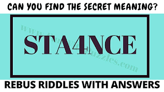 Can you find the Secret Meaning? STA4NCE