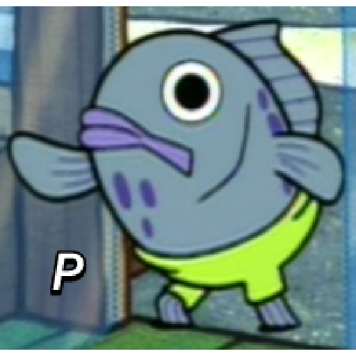 Рыбы из спанч боба картинки