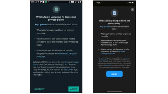notifikasi kebijakan privasi whatsapp terbaru 2021 notifikasi kebijakan privasi whatsapp terbaru 2021