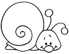 Snail coloring page 5