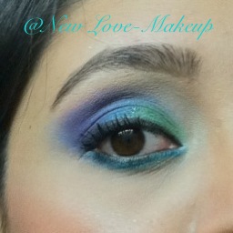 Blue Green Eye Makeup
