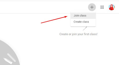 cara join google class room