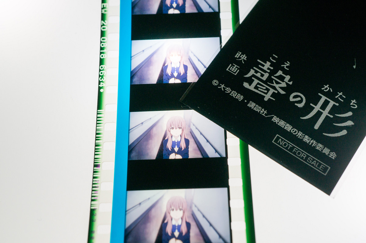 予約受付中】 映画 聲の形 入場者特典 フィルム 植野直花 横顔 非売品