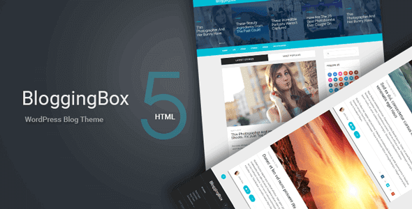 Bloggingbox – Multipurpose WordPress Blogging Theme For Professional Bloggers