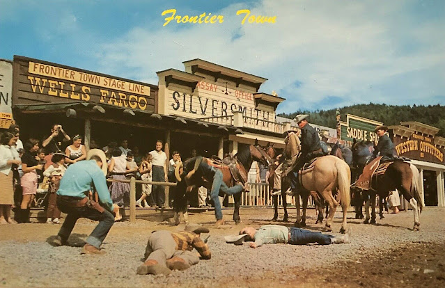 Frontier Town Postcard