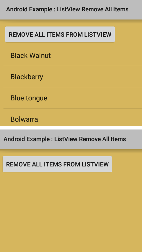how to select an item on listview android studio