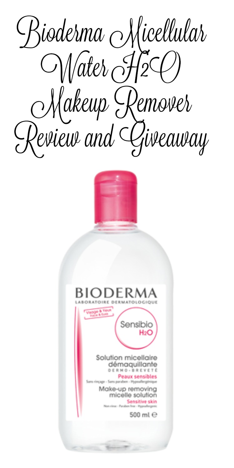Bioderma Micellular Water H2O Makeup Remover Review and Giveaway