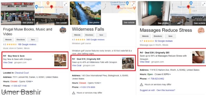 With the new 'pilot program', 'Google is again testing ads on local business profiles  Ads cannot be deleted or influenced by the business owner.