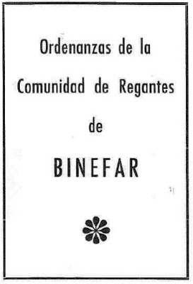 ordenanza comunidad regantes binefar