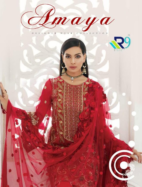 R9 Designer Amaya Pakistani Suits wholesaler