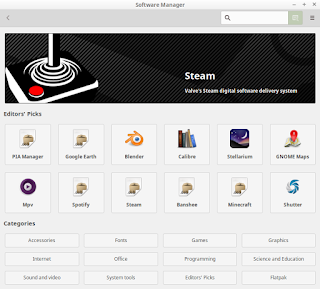 Software Manager di Linux