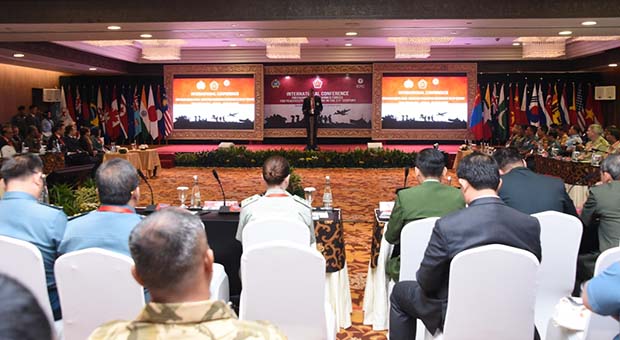 Konferensi Internasional TNI dan ICRC Upaya untuk Persiapkan Perdamaian