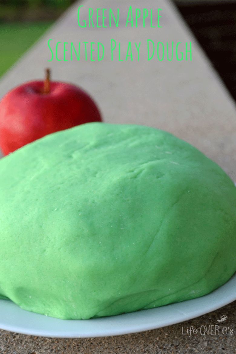 Easy Homemade Herbal Playdough Recipe - My Homestead Life