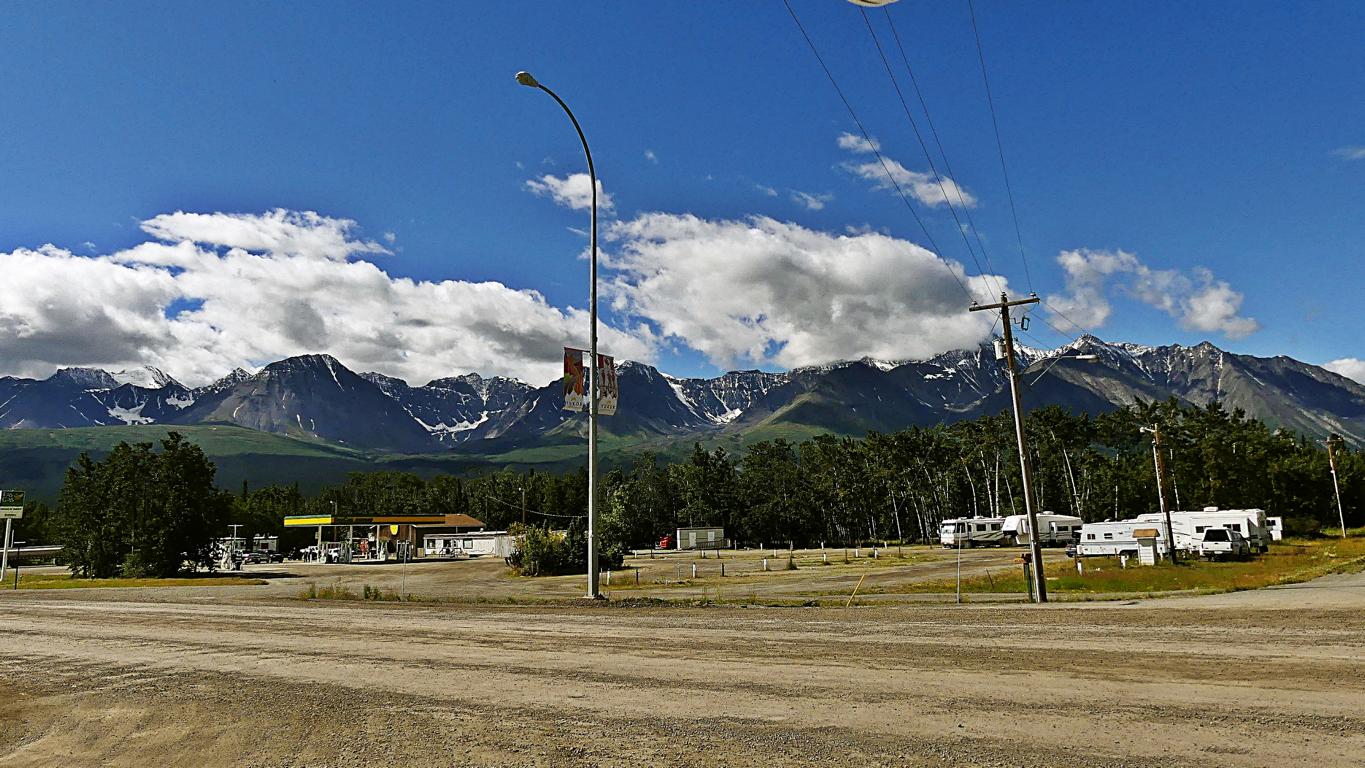Canada ruft in Haines Junction
