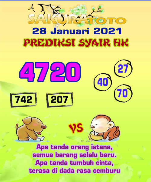 ॵ Syair hk semar mesem 28 januari 2022  ᙘᙘ 